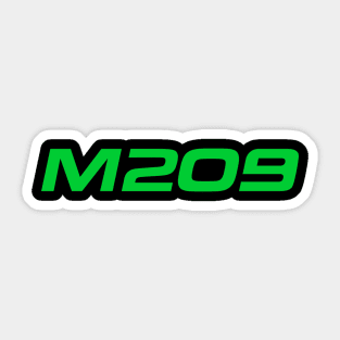 MRob - MRob29 Fan Art Logo (Green) Sticker